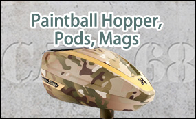Paintball Hopper, Pods, MAGs