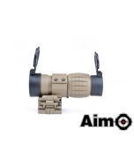 Aim-O FXD 4x Magnifier, Desert