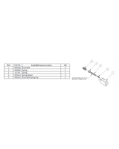 Tippmann M4 Front Bolt Assembly  (compl-)