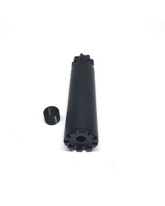 152x35 Specter Silencer 14 mm CW/CCW Schwarz (Links- / Rechtsgewinde)