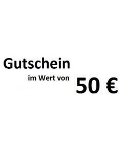 Shop Gutschein über 50,00 €