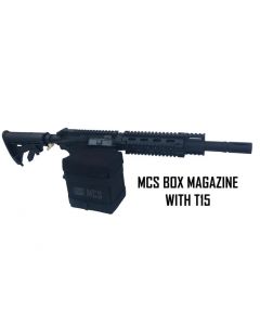 MCS Gen3 Box Magazine With High Performance Vortex Drive For T15 Paintball Gun