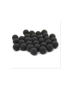 Rubberballs mit Metallsand cal. 68, 100 Stück