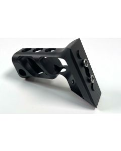 CNC Skelett Long Angled Frontgriff Keymod, black