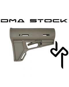 DMA Buttstock für 5oz/7oz/13ci/17ci Flaschen (Farbe: tan)