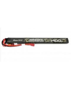 Gens ace 25C 1400mAh 3S1P 11.1V Airsoft Gun Lipo Battery with T Plug
