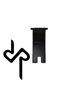 Helix Magazin door part, black