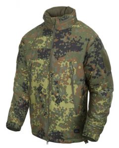 Helikon Level 7 Lightweight Winter Jacket, Climashield® Apex 100g, Flecktarn, Größe XXL