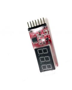 Simple Voltage Display 1-6S Lipo Voltage Meter