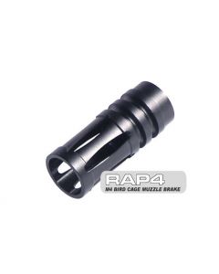 M4 BIRD CAGE MUZZLE BRAKE (22MM MUZZLE THREADS)