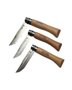 Opinel Messer 3er Set Buche, rostfrei,  (No 06, 07, 08)