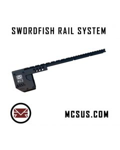 MCS Swordfish Rail System Typ B, Laufdurchmesser 1 Zoll, für RAP4 468, T15, MG100