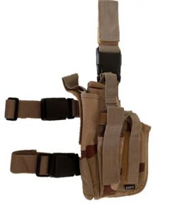 RAP4 Tactical Leg Holster Links-Hand, groß, desert-camo