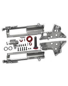 RetroArms CNC gefräste SPLIT Gearbox v.2 mit integrierter HopUp Kammer 8mm
