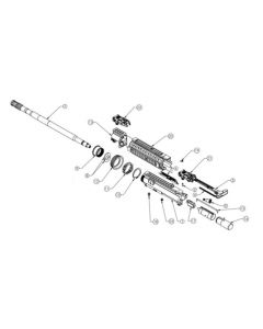 Tippmann M4 Charging Handle Spring Comp. 3.43" FL x 0.170"OD