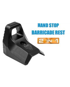 UTG Super Slim Keymod Hand Stop/ Barricade Rest Kit - Black