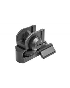 UTG AR15 Super Slim Fixed Rear Sight Picatinny, black