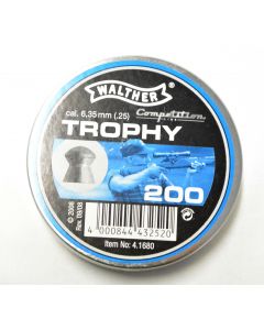 Walther Competition Trophy Diabolo 6,35mm (200)