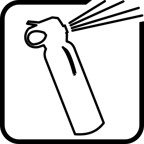 CS-, Pfefferspray CS-, Pfefferspray