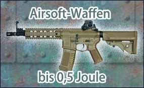 Airsoft - Waffen bis 0,5 Joule