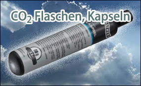 CO2 Flaschen, Kapseln