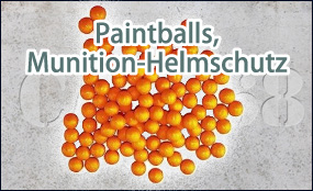Paintballs, Munition, auch Heimschutz